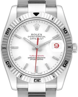 Rolex Datejust Turn-O-Graph 116264 Stainless steel White