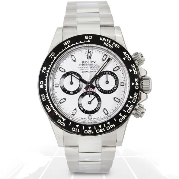 Rolex Daytona 116500LN 40mm Stainless steel White