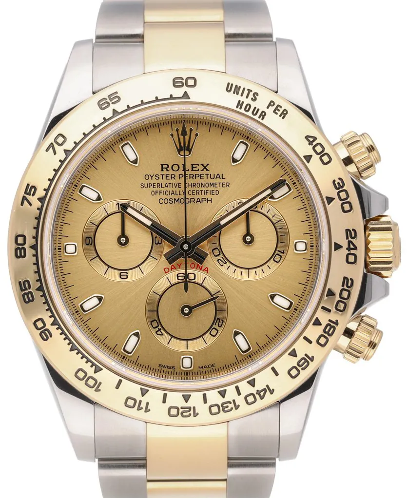 Rolex Daytona 116503 40mm Yellow gold and stainless steel Champagne