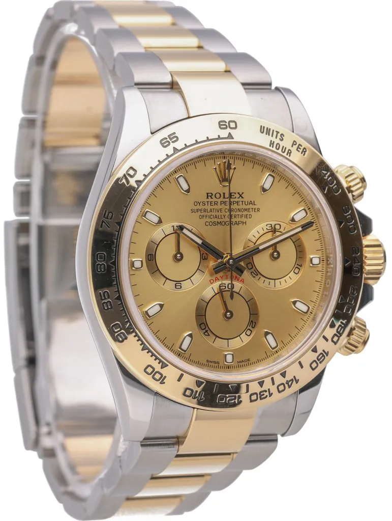 Rolex Daytona 116503 40mm Yellow gold and stainless steel Champagne 5