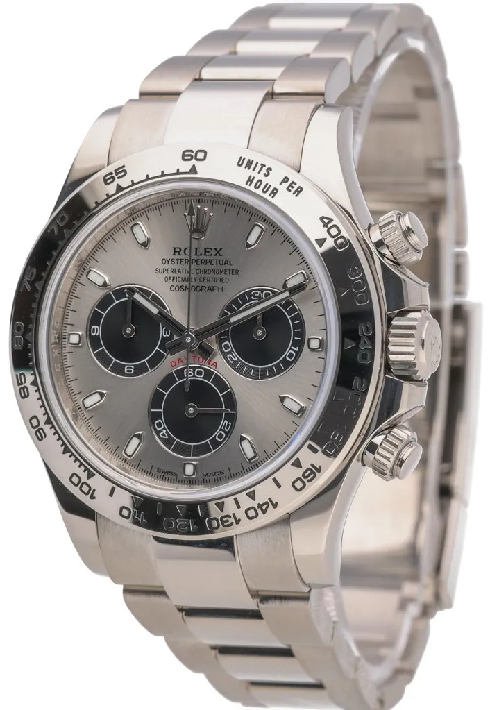 Rolex Daytona 116509 40mm White gold Black 2