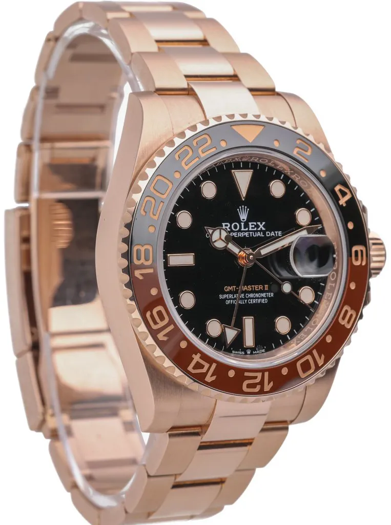 Rolex GMT-Master II 126715CHNR 40mm Rose gold Black 4