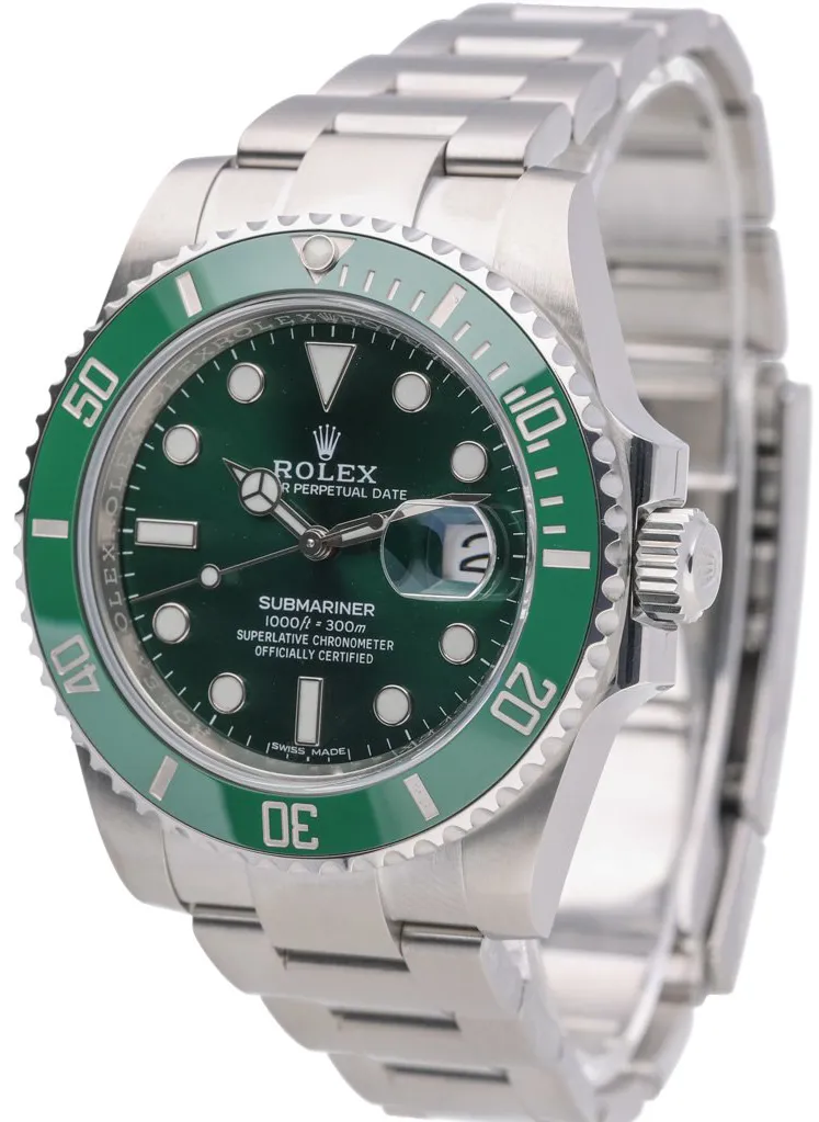 Rolex Submariner 116610LV 40mm Stainless steel Green 2