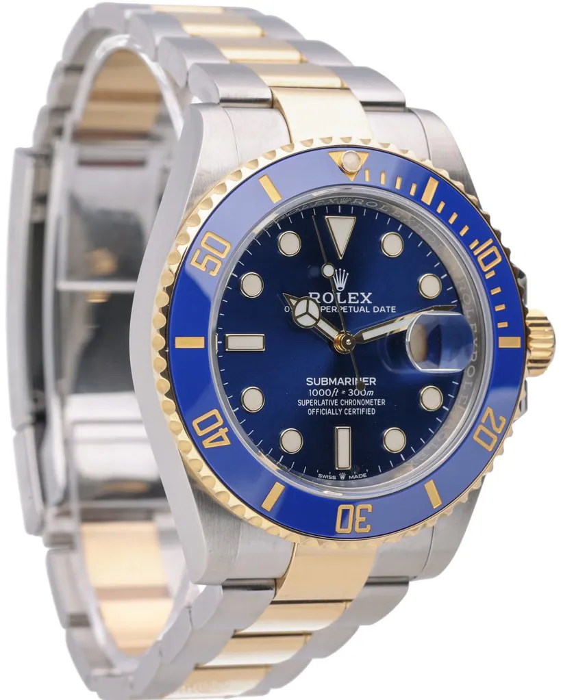 Rolex Submariner 126613LB 41mm Yellow gold and stainless steel Blue 4