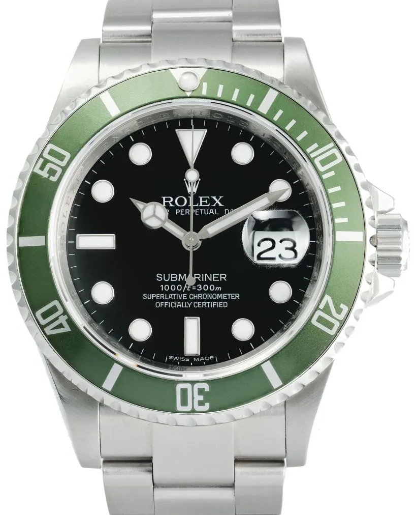 Rolex Submariner 16610LV 40mm Stainless steel Black