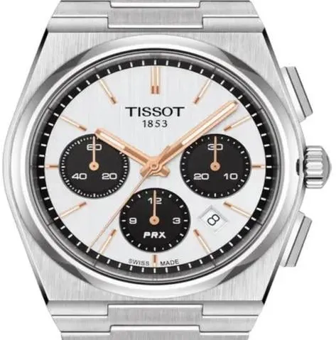 Tissot PRX T137.427.11.011.00 42mm Stainless steel White