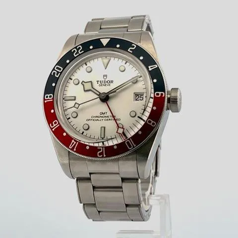 Tudor Black Bay M79830RB-0010 41mm Stainless steel White