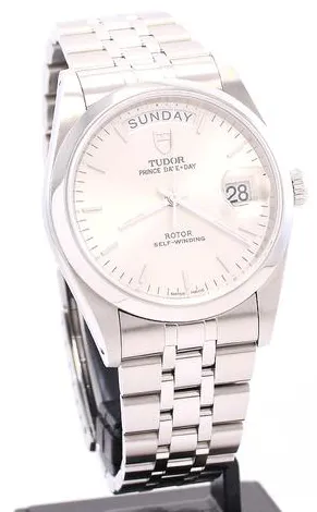 Tudor Prince Date-Day 76200 nullmm Stainless steel Silver 7