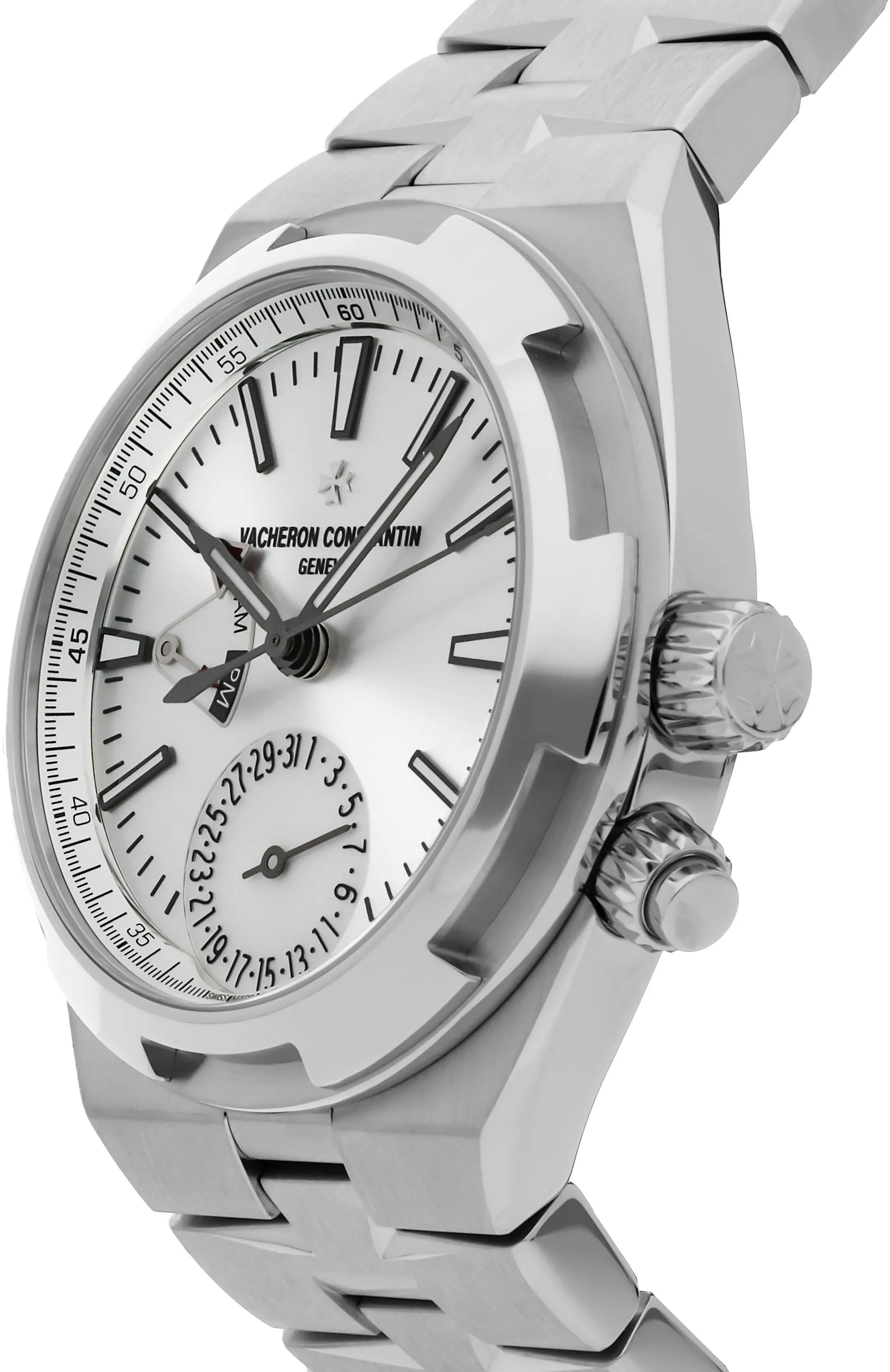 Vacheron Constantin Overseas Dual Time 7900V/110A-B333 41mm Stainless steel Silver 1