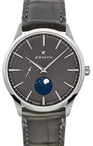 Zenith Elite 03.3100.692/03.C923 40.5mm Stainless steel Gray
