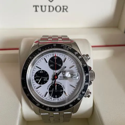 Tudor Prince Date 79260 40mm Stainless steel White