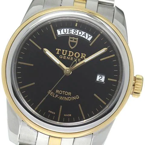 Tudor Glamour 56003 39mm yg Black