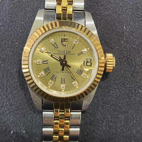 Tudor Prince Date 92513 Yellow gold and Stainless steel Gold