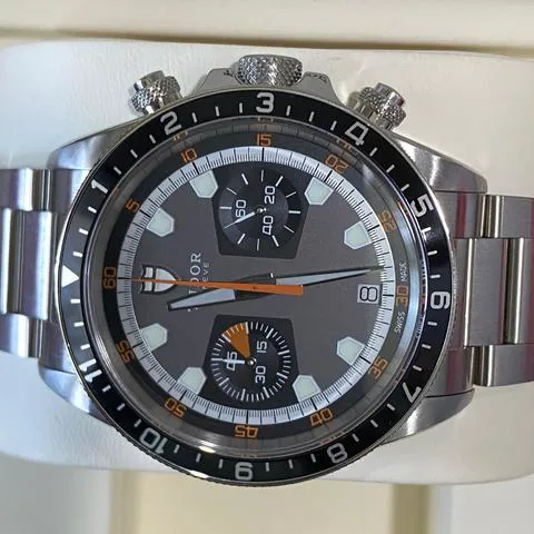 Tudor Heritage Chrono 70330N 42mm Stainless steel Gray 7