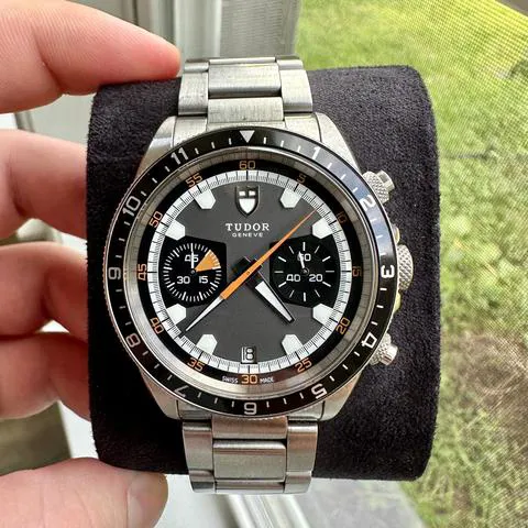 Tudor Heritage Chrono 70330N 42mm Stainless steel Gray