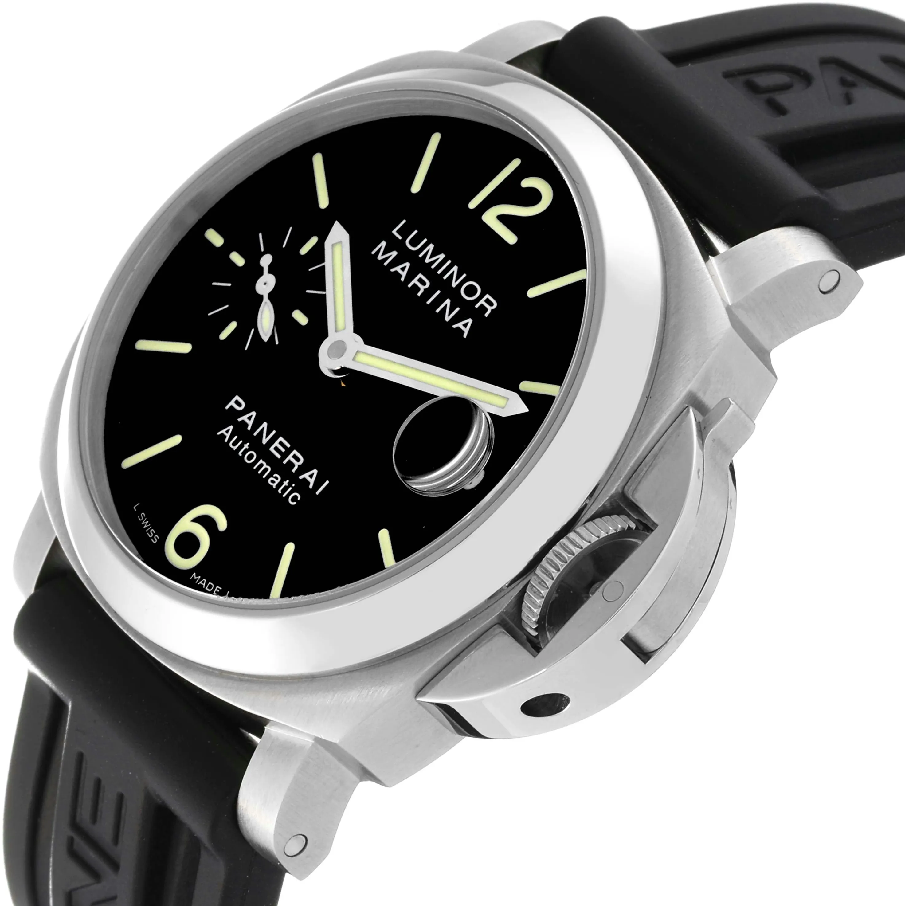 Panerai Luminor Marina Automatic PAM 00048 40mm Stainless steel Black 1