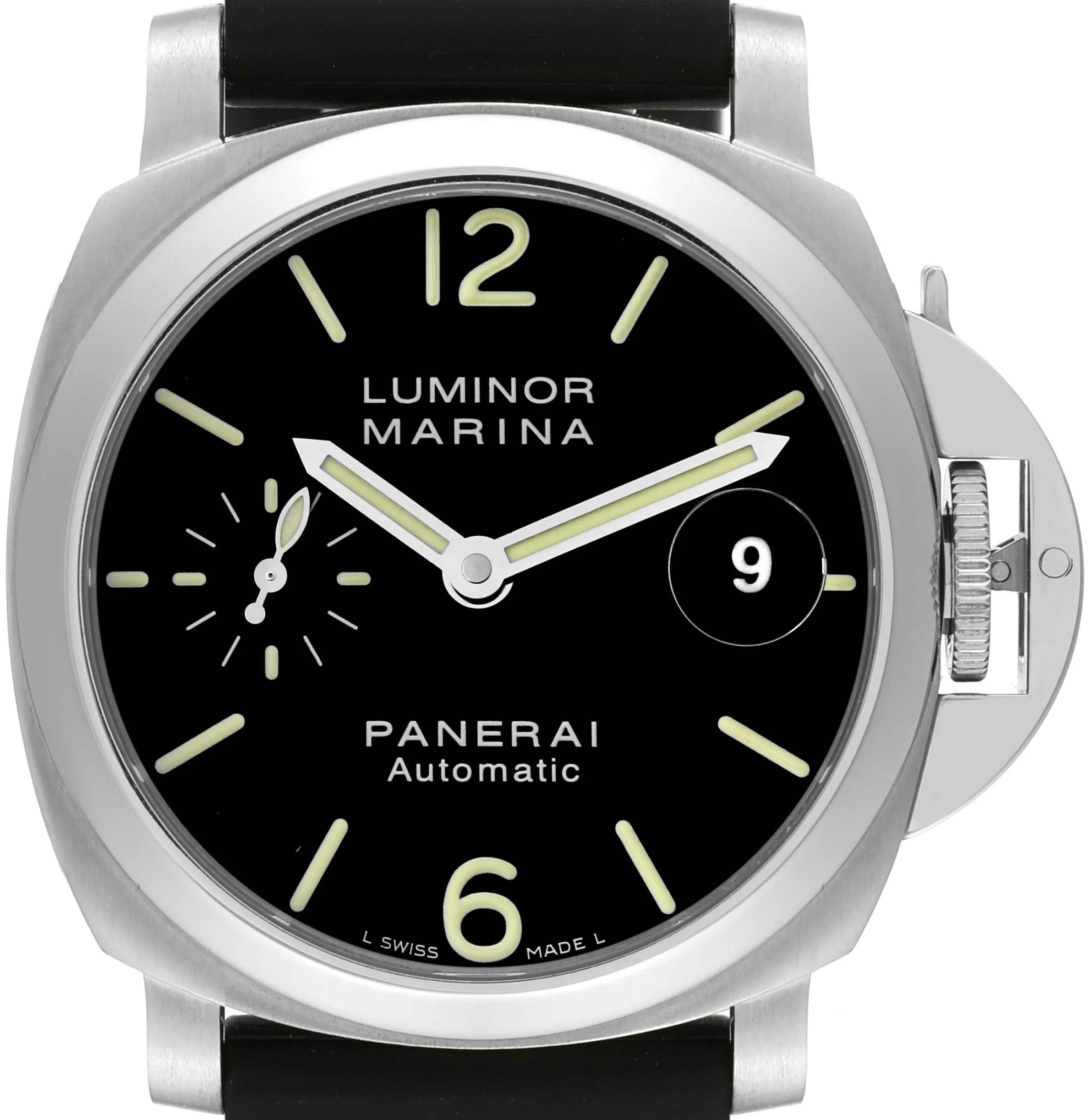 Panerai Luminor Marina Automatic PAM 00048 40mm Stainless steel Black 2