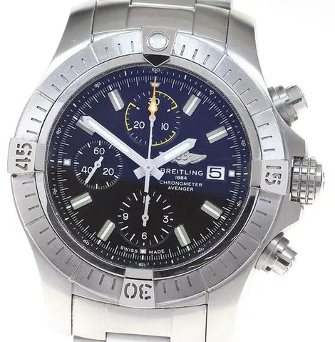 Breitling Avenger A13317 45mm Stainless steel Black