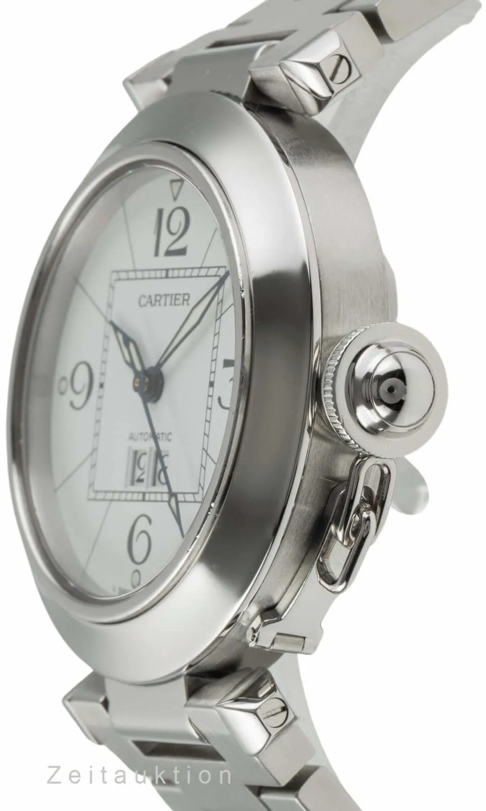 Cartier Pasha 35.5mm Stainless steel White 5
