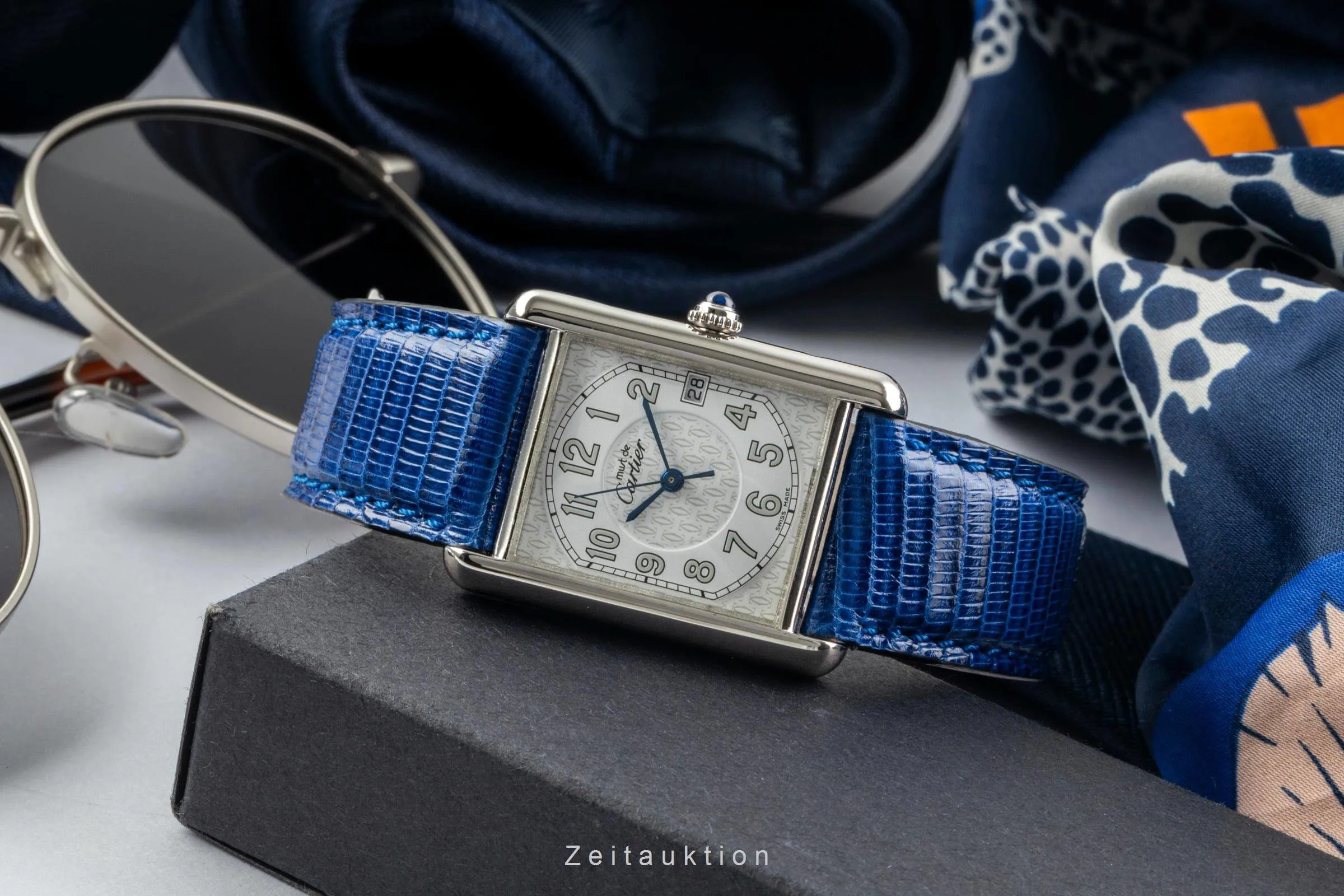 Cartier Tank W1014354, 2414 25.5mm Silver 1