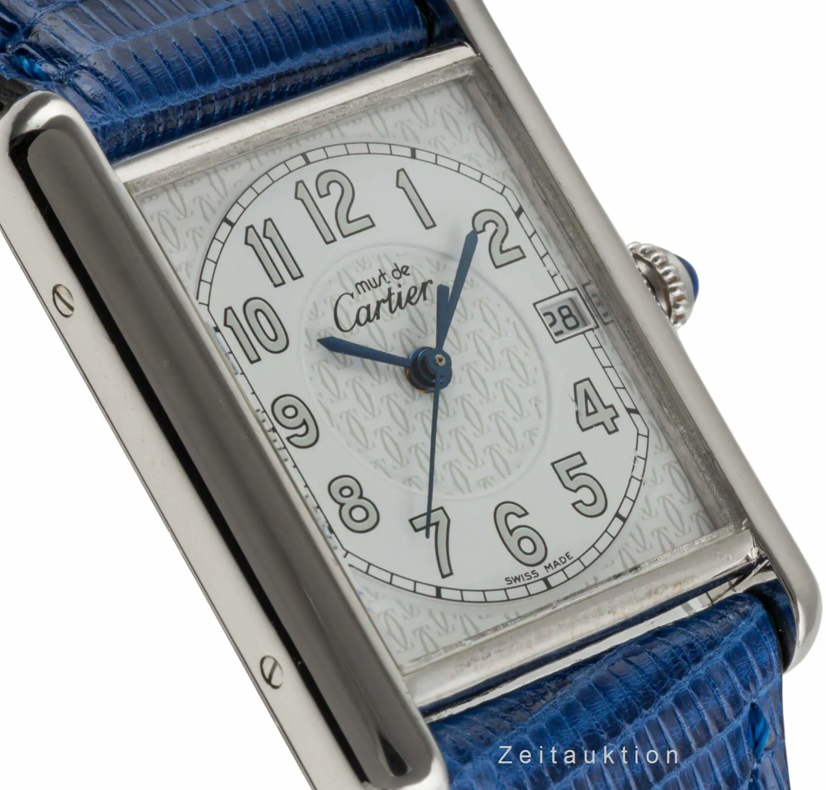 Cartier Tank W1014354, 2414 25.5mm Silver 9