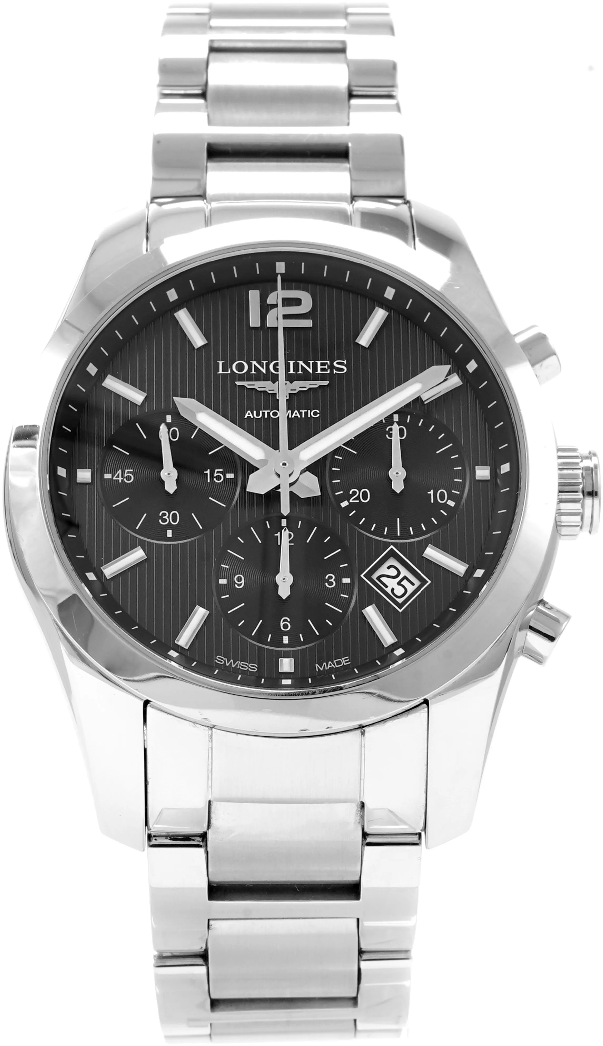 Longines Conquest Classic L2.786.4.56.6 41mm Stainless steel