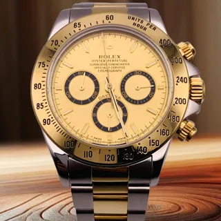 Rolex Daytona 16523 40mm Yellow Gold$Steel