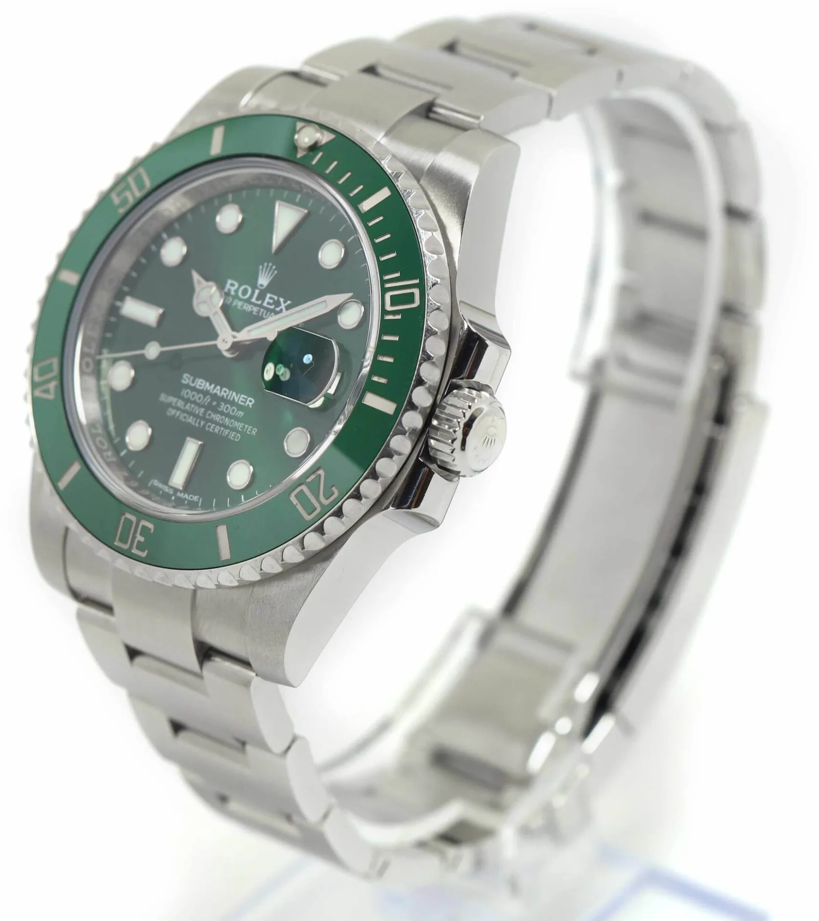 Rolex Submariner 116610LV 40mm Stainless steel Green 1