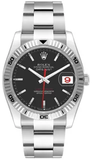 Rolex Datejust Turn-O-Graph 116264 Stainless steel Black