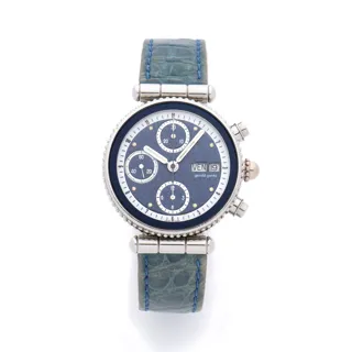 Gérald Genta Gefica G.3484.7 Stainless steel Blue