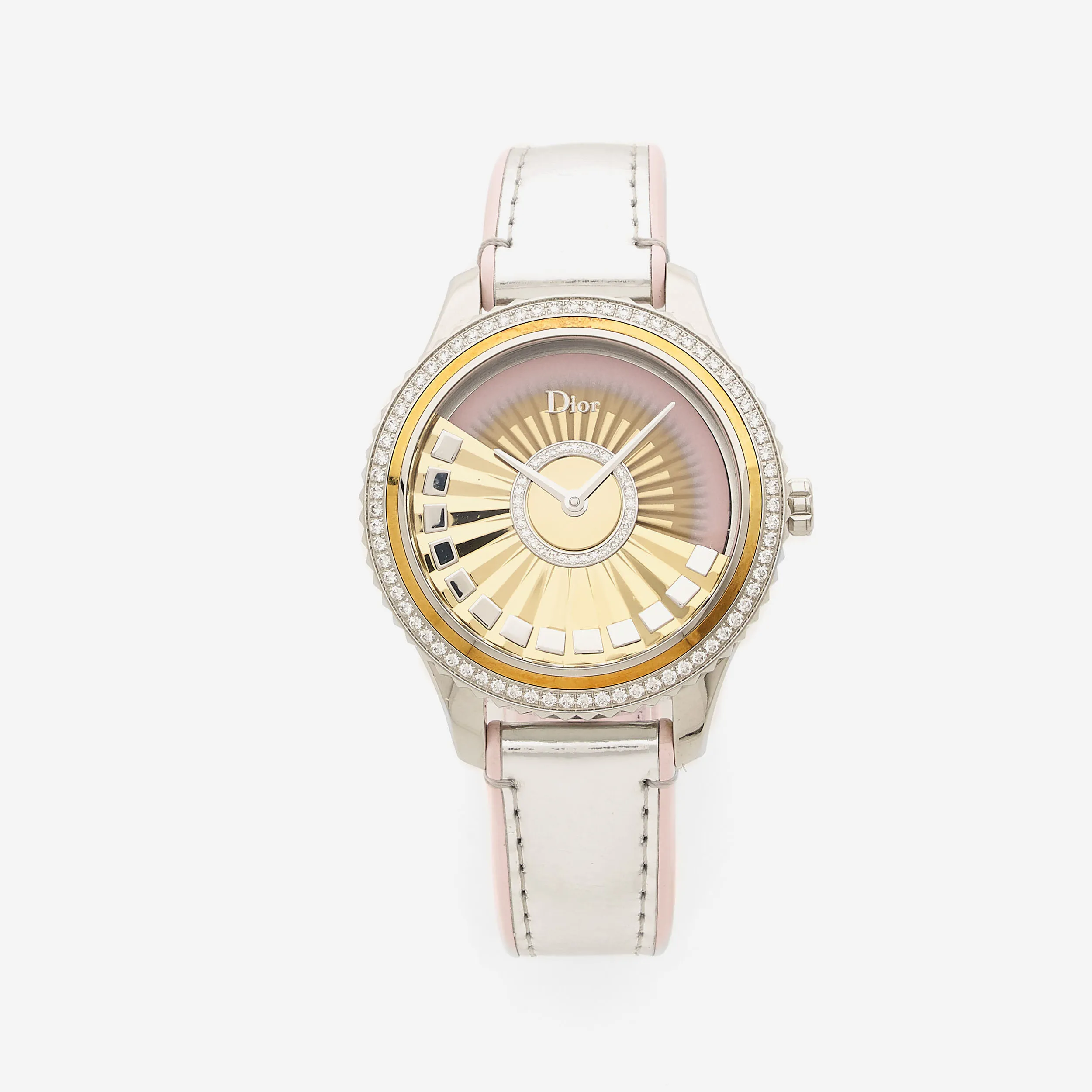 Dior Grand Bal VIII Place Vendôme Edition Limitée CD153B20 35mm Stainless steel and Diamond Pink