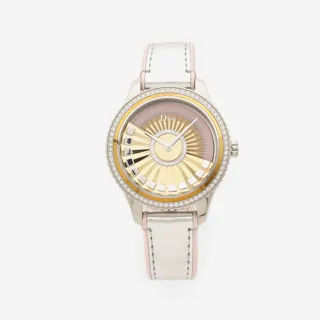 Dior Grand Bal VIII Place Vendôme Edition Limitée CD153B20 Stainless steel and Diamond Pink