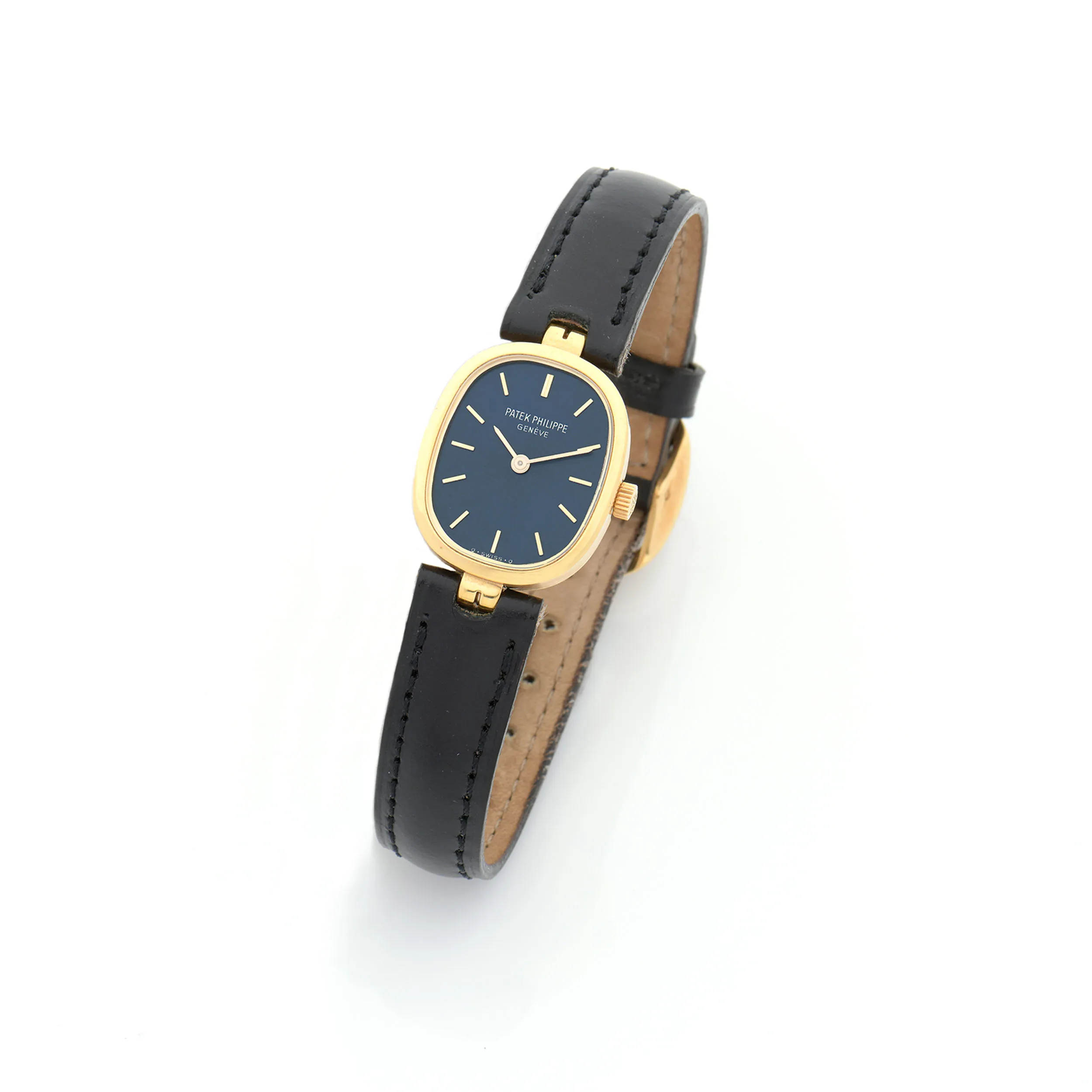 Patek Philippe Ellipse 4554 19mm Yellow gold Blue 1