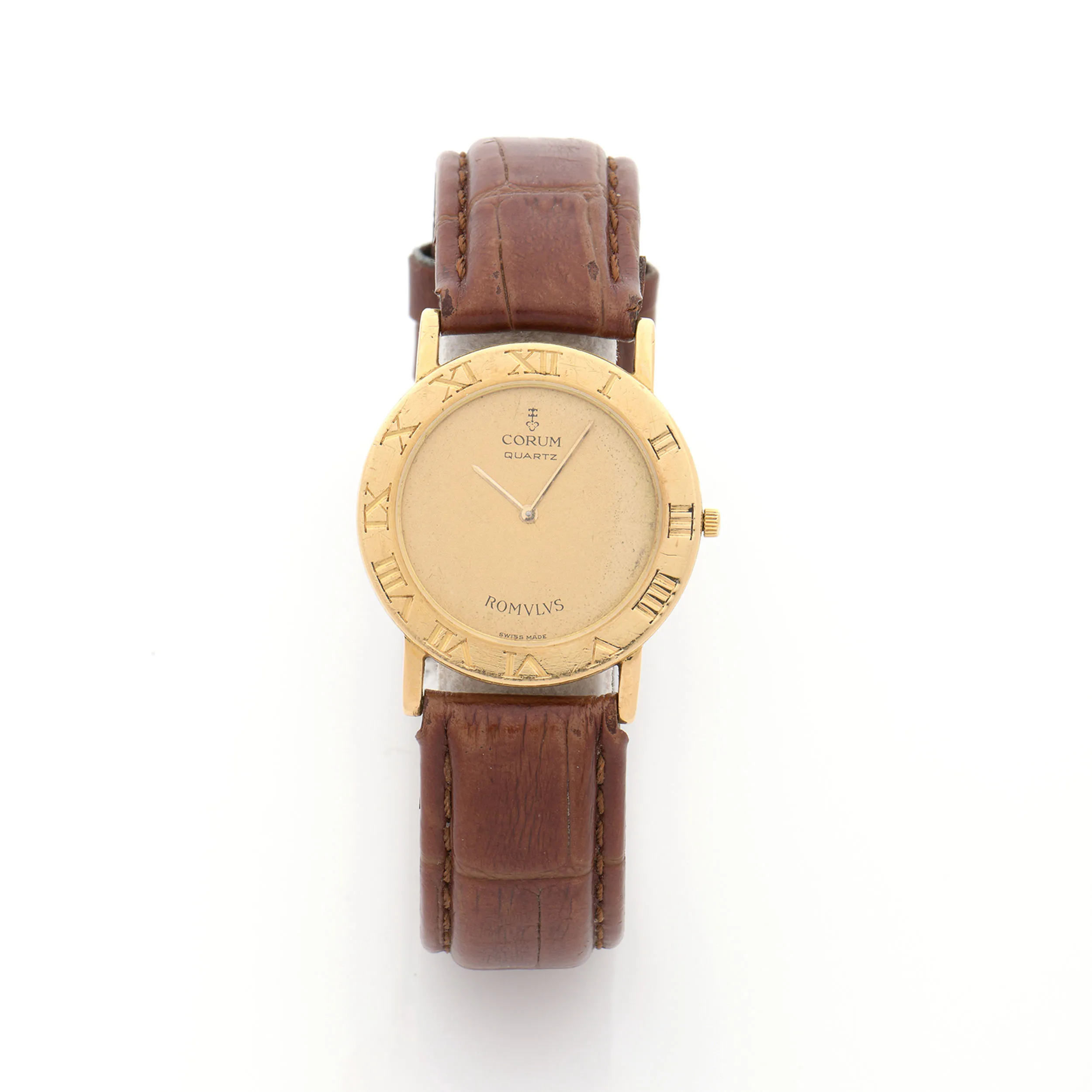 Corum Romvlvs 50101 56 30mm Yellow gold Champagne