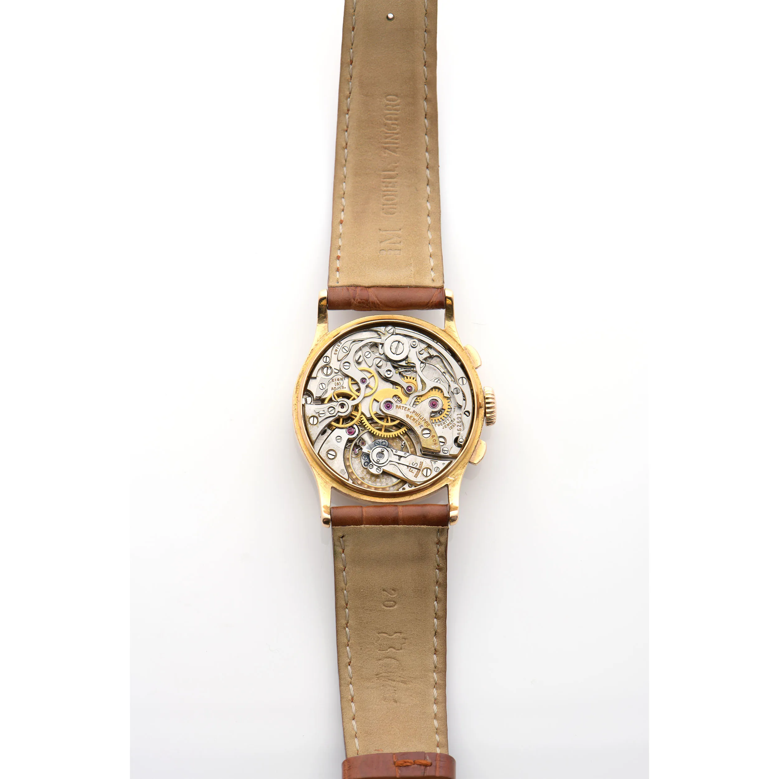 Patek Philippe Chronograph 130 33.5mm Yellow gold Copper 1