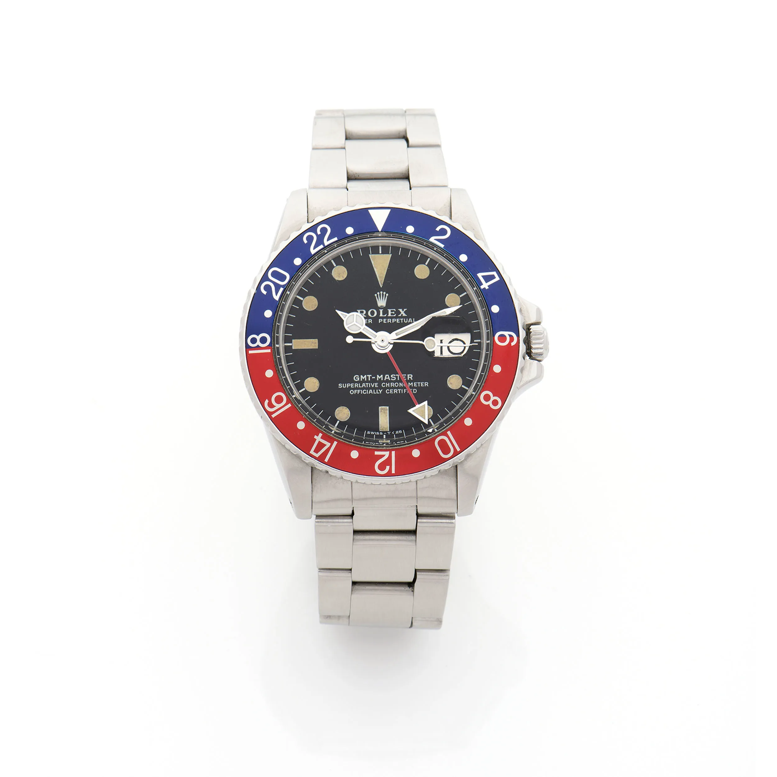 Rolex GMT-Master 1675 40mm Stainless steel Black