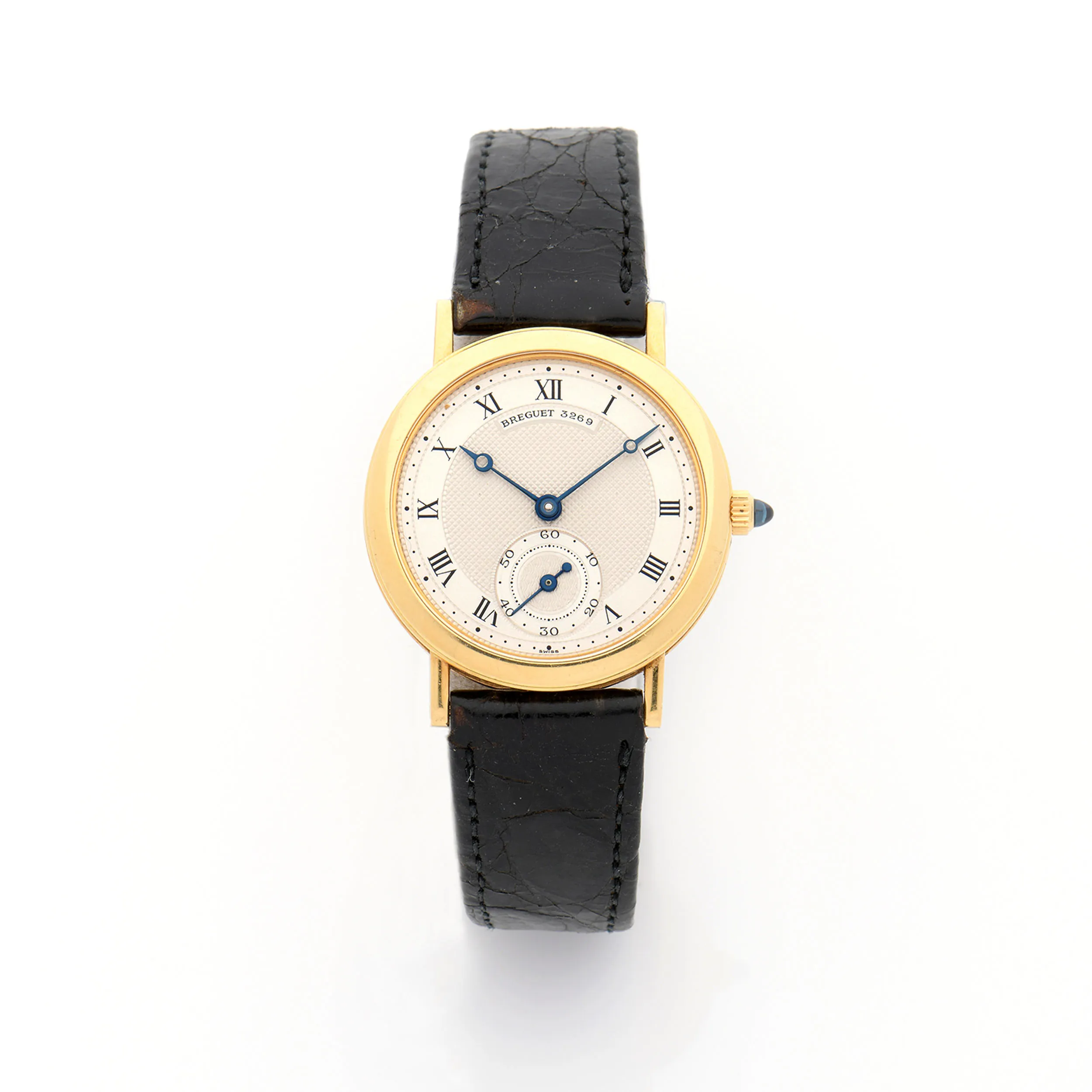 Breguet Classique 3290 32mm Yellow gold Light Grey