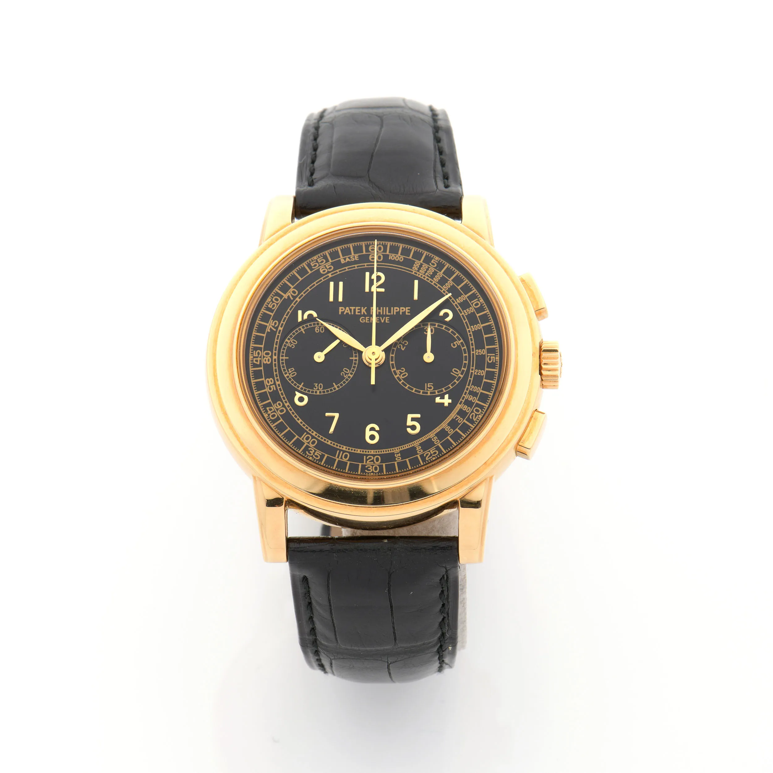 Patek Philippe Chronograph 5070J-001 42mm Yellow gold Black