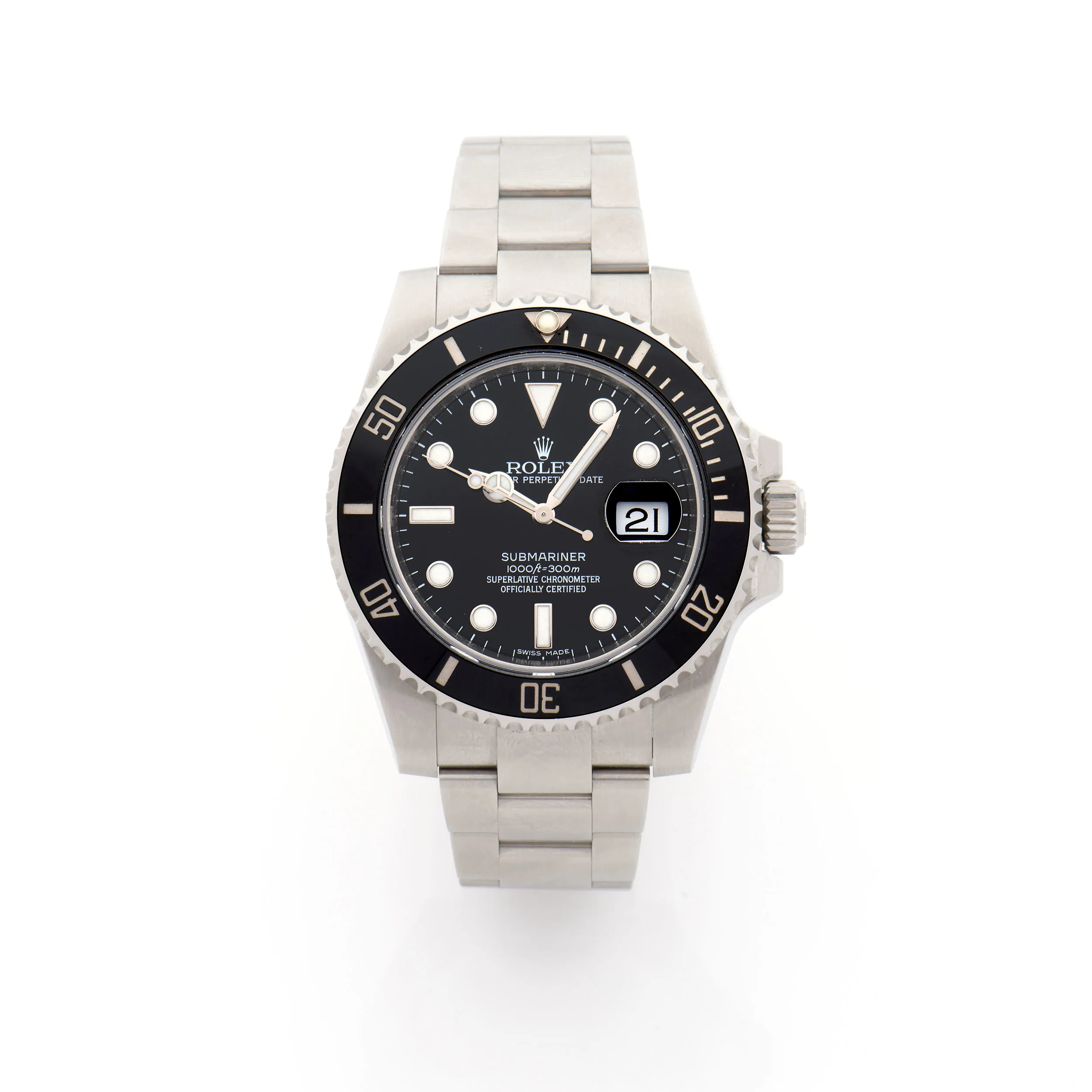 Rolex Submariner 116610LN 40mm Stainless steel Black