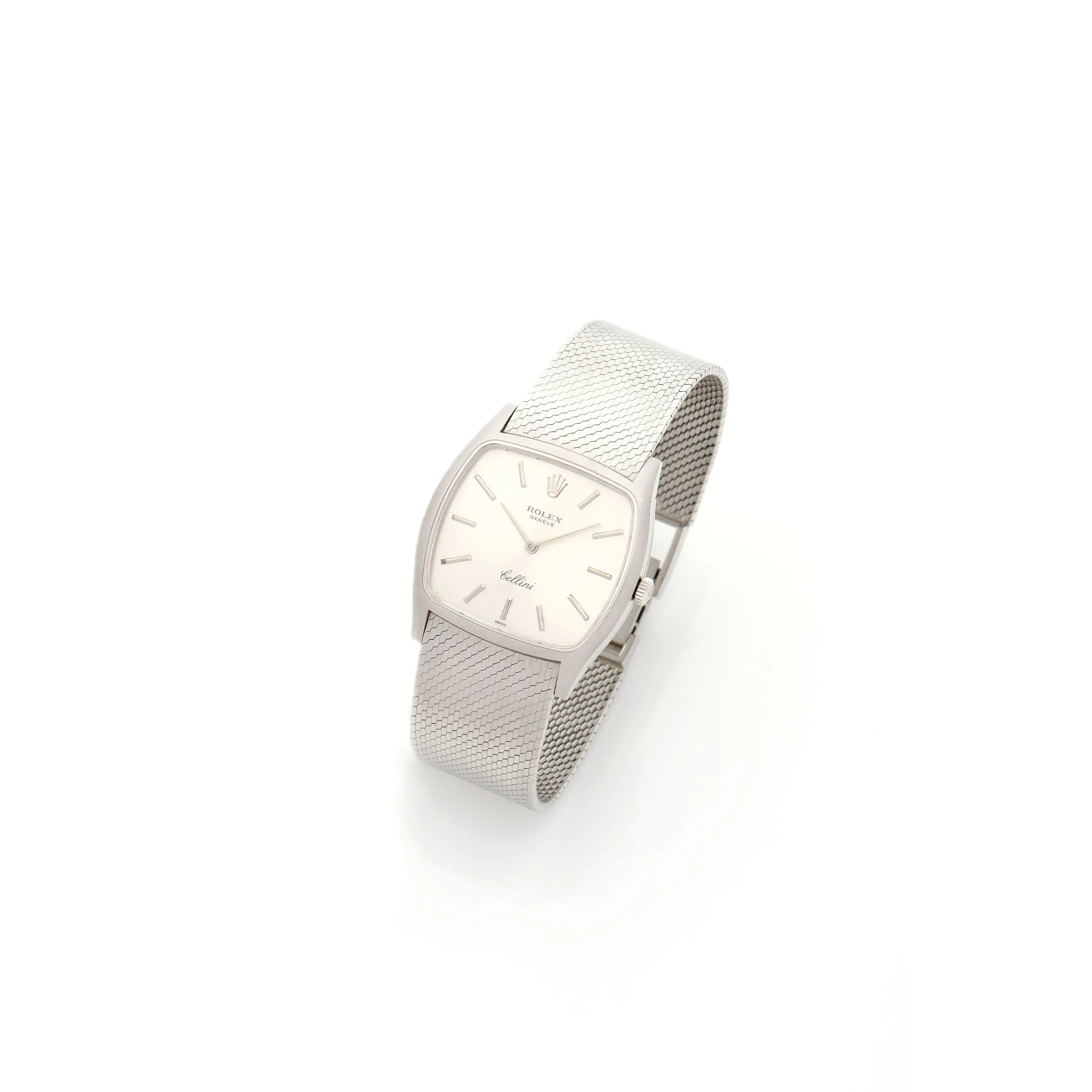 Rolex Cellini 3805 30mm White gold Light Grey 1