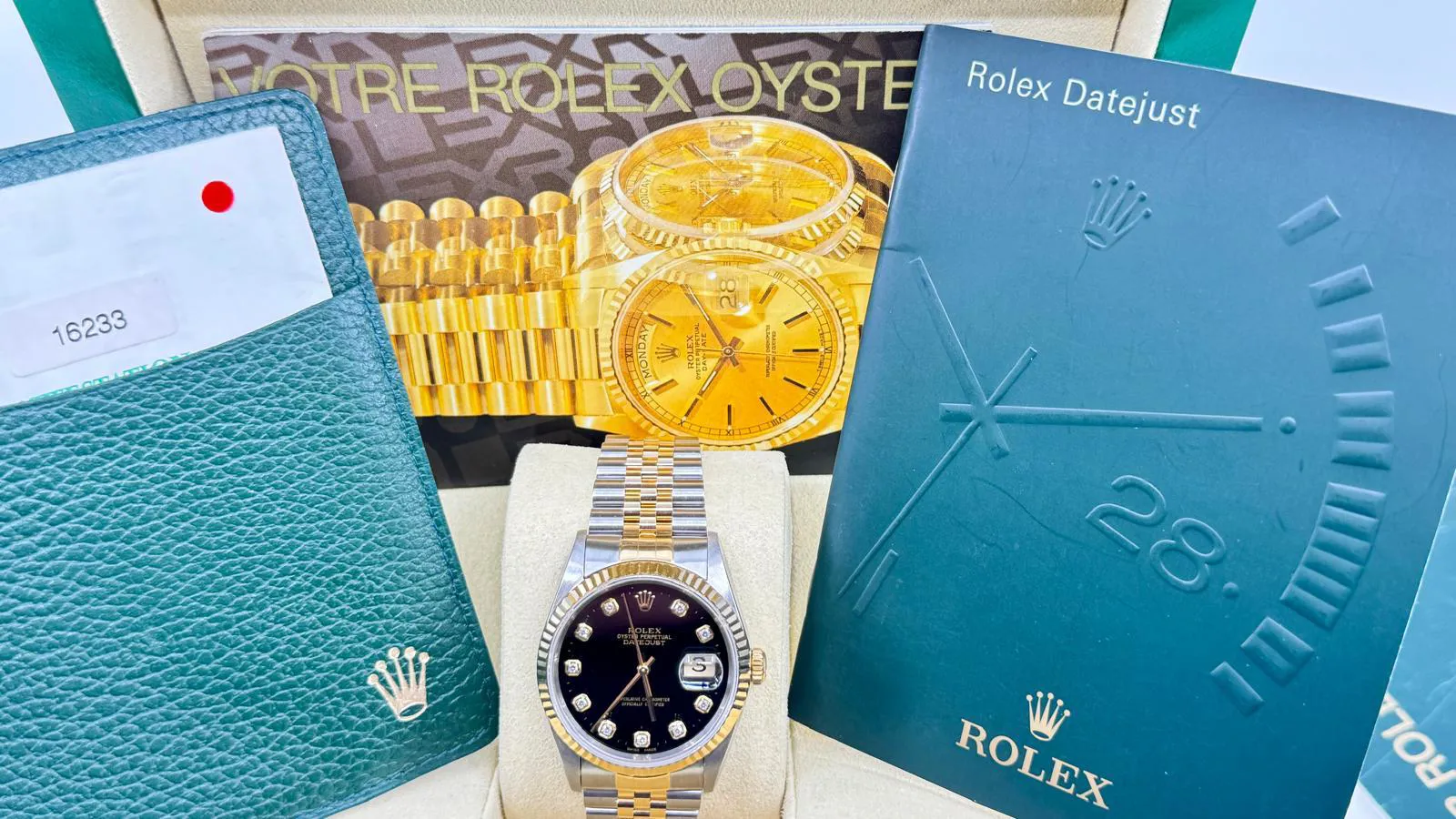 Rolex Datejust 36 16233 36mm Stainless steel and yellow gold Black 6