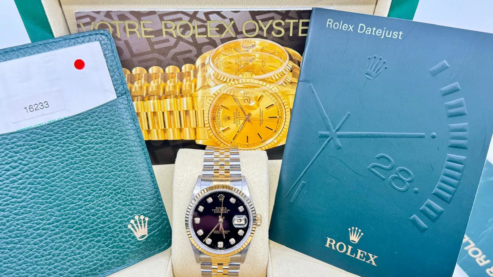 Rolex Datejust 36 16233 36mm Stainless steel and yellow gold Black 7