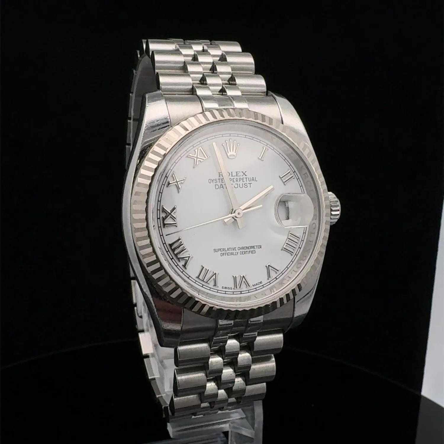 Rolex Datejust 116234 36mm Stainless steel and white gold