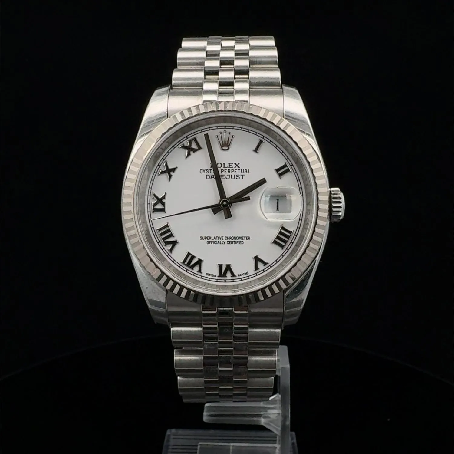 Rolex Datejust 36 116234 36mm Stainless steel and white gold 2