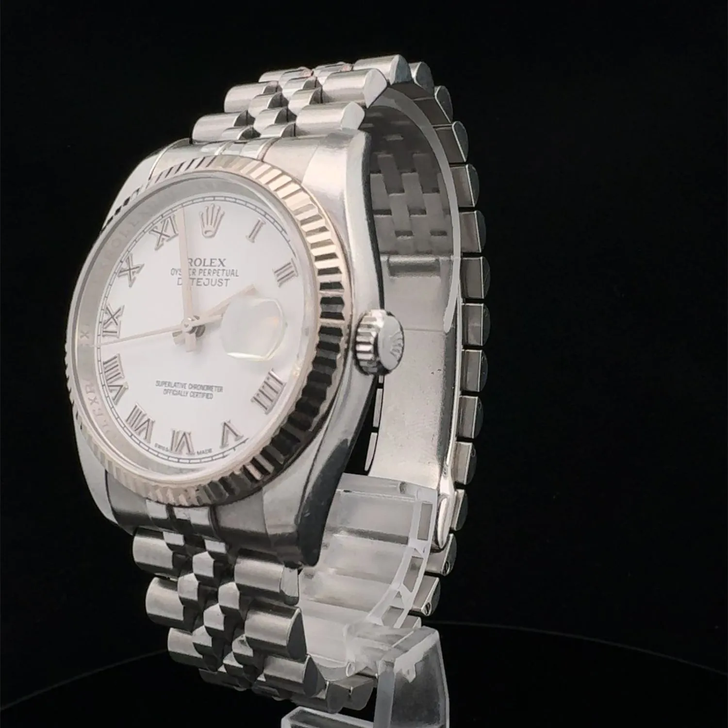 Rolex Datejust 36 116234 36mm Stainless steel and white gold 4
