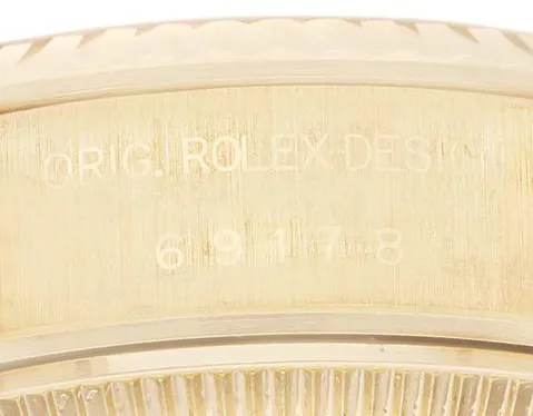 Rolex Lady-Datejust 69178 26mm Yellow gold Champagne 1