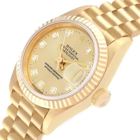 Rolex Lady-Datejust 69178 26mm Yellow gold Champagne 6