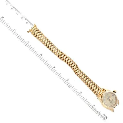 Rolex Lady-Datejust 69178 26mm Yellow gold Champagne 12