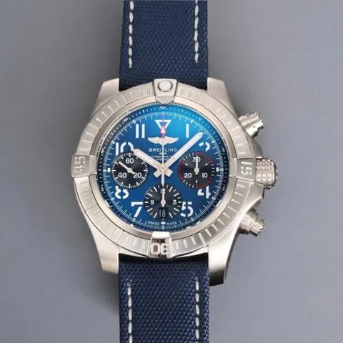 Breitling Avenger AB01821A1C1X1 45mm Stainless steel Blue