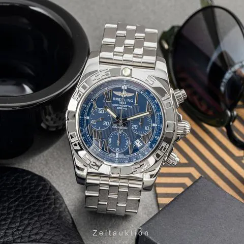 Breitling Chronomat AB0110 44mm Stainless steel Blue 2